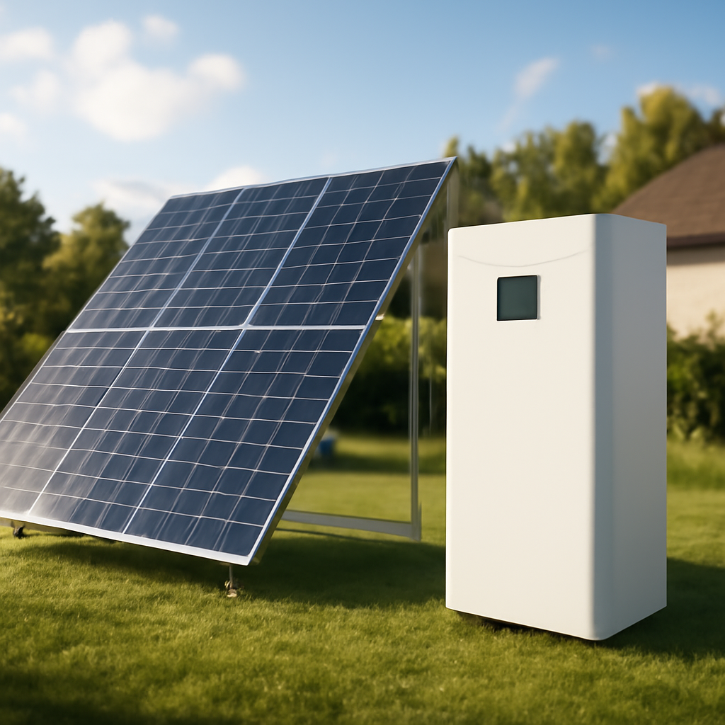 Rasentrimmer – Anwendung im Garten (KI)