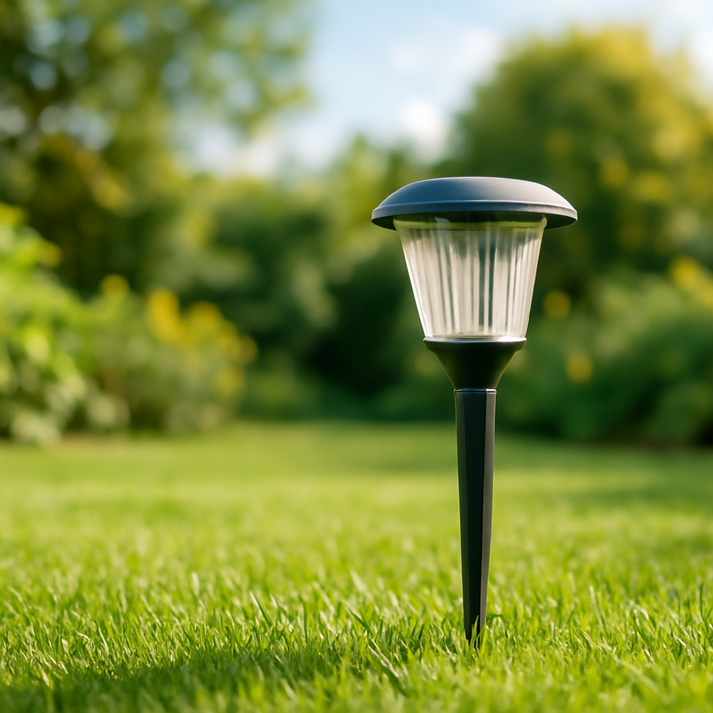 Rasentrimmer – Anwendung im Garten (KI)