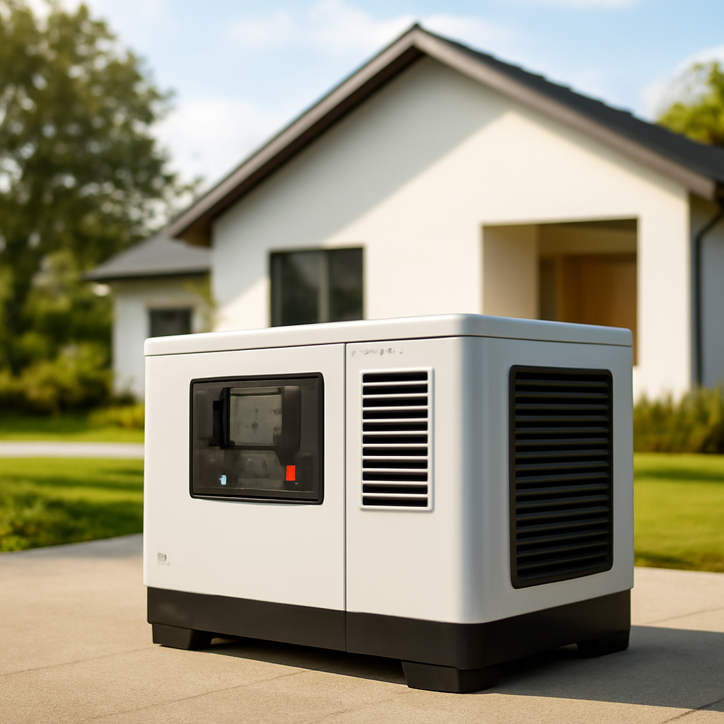 Rasentrimmer – Anwendung im Garten (KI)