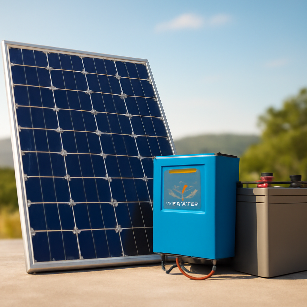 Rasentrimmer – Anwendung im Garten (KI)