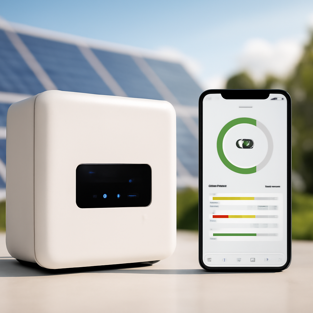 Rasentrimmer – Anwendung im Garten (KI)