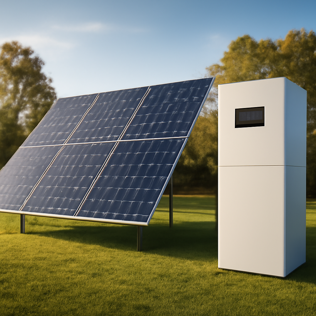 Rasentrimmer – Anwendung im Garten (KI)