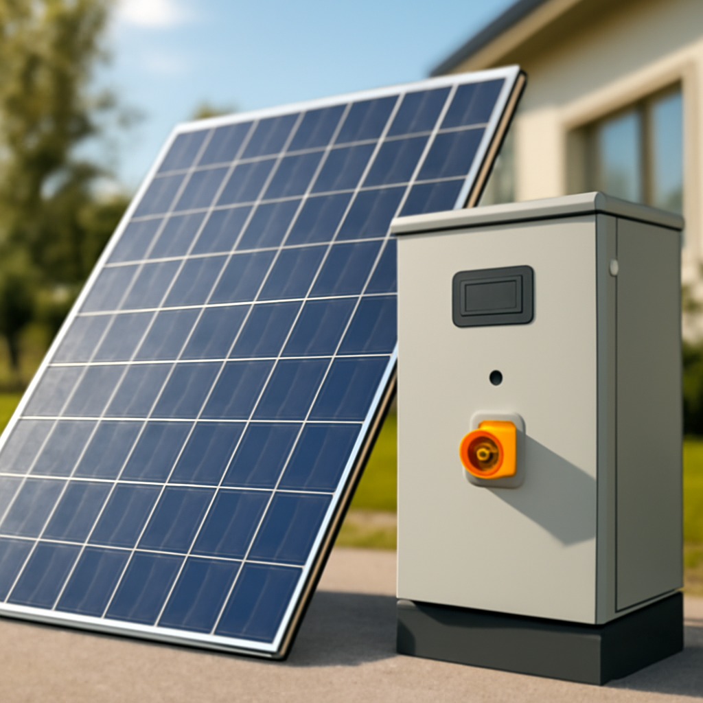 Rasentrimmer – Anwendung im Garten (KI)