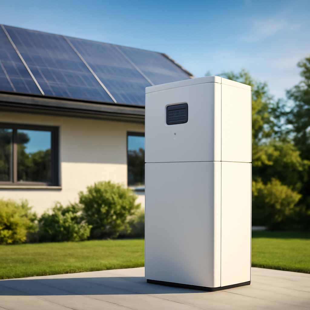 Rasentrimmer – Anwendung im Garten (KI)