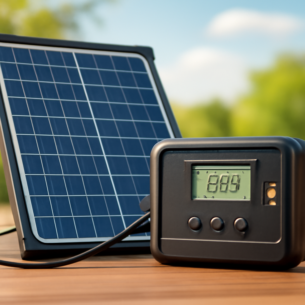 Rasentrimmer – Anwendung im Garten (KI)