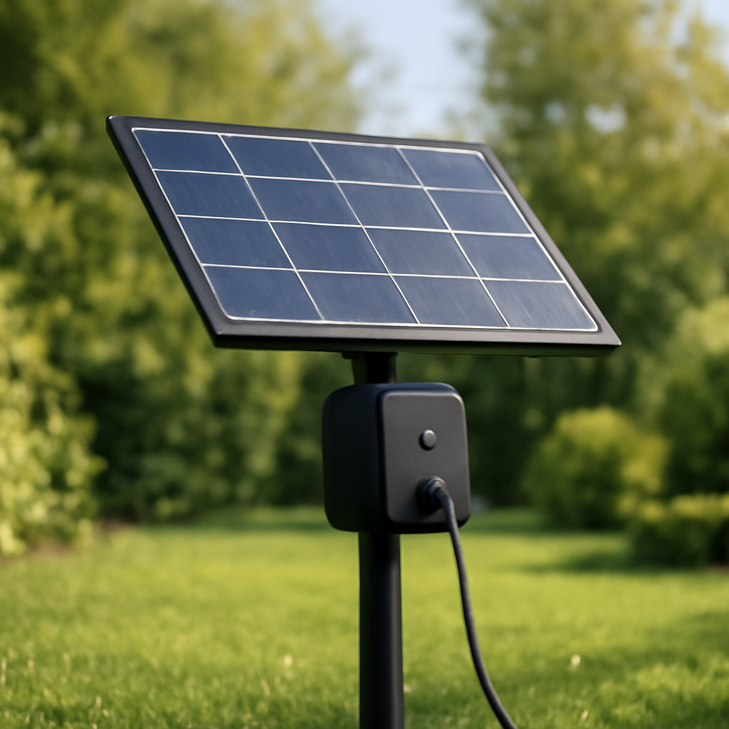 Rasentrimmer – Anwendung im Garten (KI)