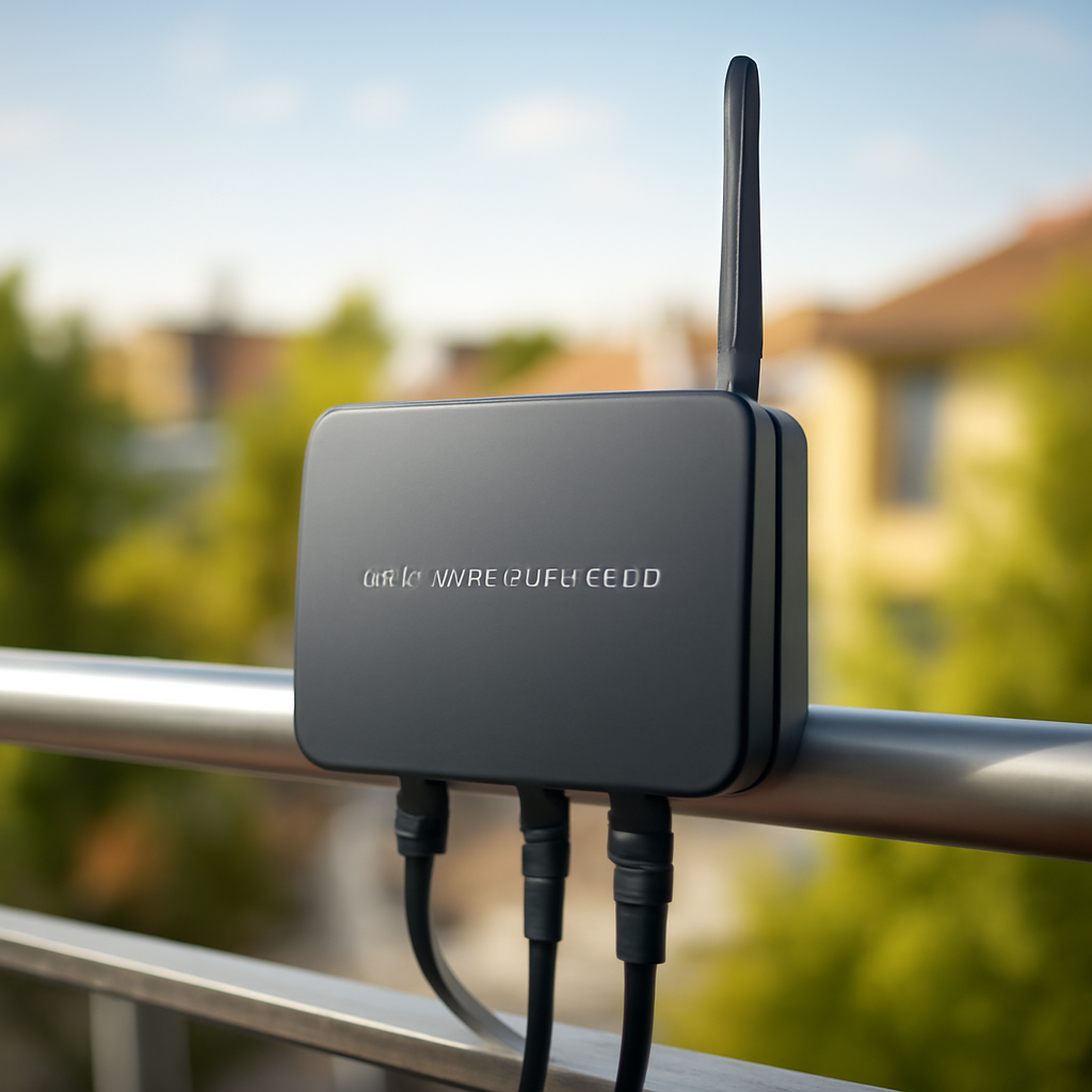 Rasentrimmer – Anwendung im Garten (KI)